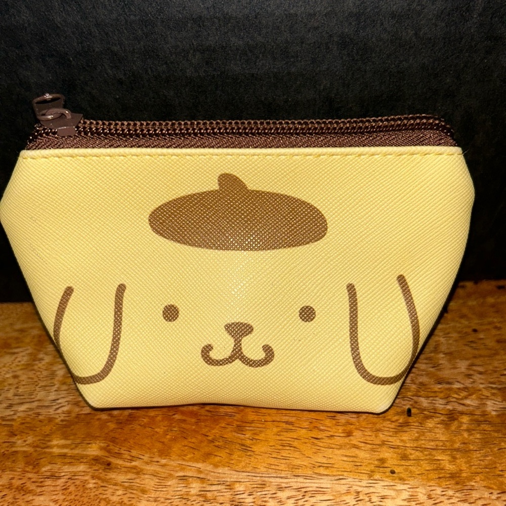 POMPOMPURIN 2021 Zippered Coin Purse